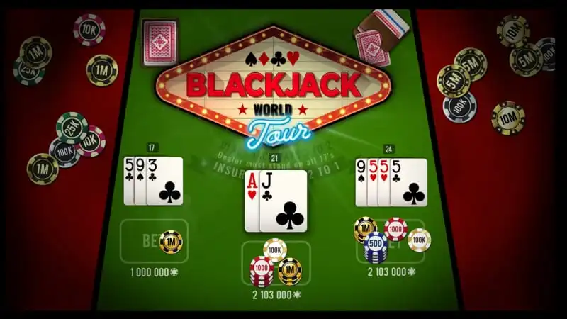 Để thắng lớn Blackjack  Red88 người chơi cần biết tính điểm